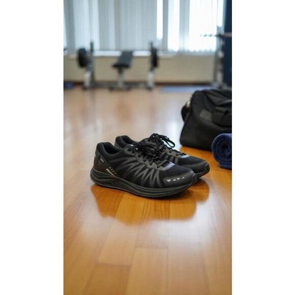 SAS Shoes - SAS Shoes Mission One Womens Walking Sneakers Black Gray Lace Up Athletic 11.5
